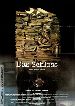 Das Schloss 1997 movie poster Susanne Lothar Michael Haneke