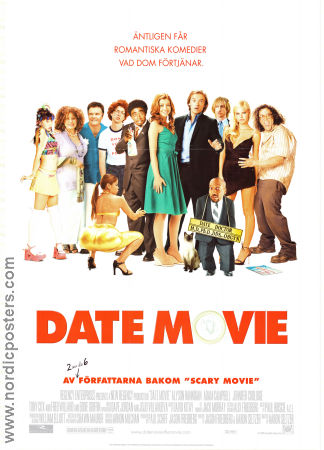 Date Movie 2006 movie poster Alyson Hannigan Adam Campbell Fred Willard Aaron Seltzer Romance