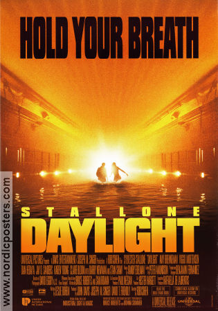 Daylight 1996 movie poster Sylvester Stallone Amy Brenneman Viggo Mortensen Rob Cohen