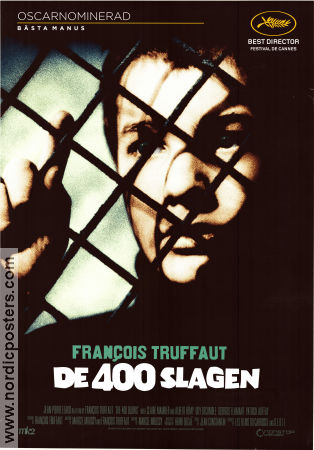 De 400 slagen 1959 poster Jean-Pierre Léaud Albert Rémy Claire Maurier Francois Truffaut Barn