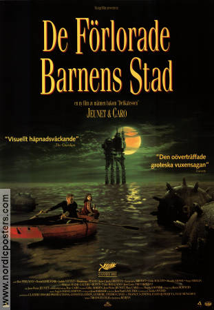 La cité des enfants perdus 1995 movie poster Ron Perlman Daniel Emilfork Jean-Pierre Jeunet