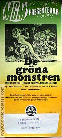 The Green Slime 1970 movie poster Robert Horton