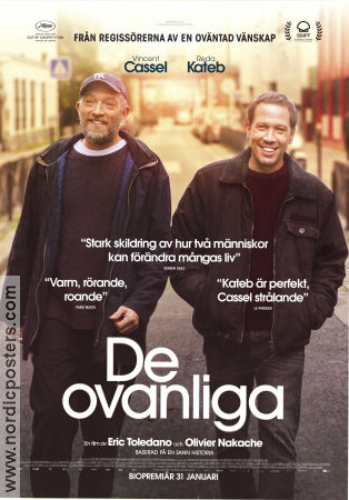 De ovanliga 2019 poster Vincent Cassel Reda Kateb Hélene Vincent Olivier Nakache