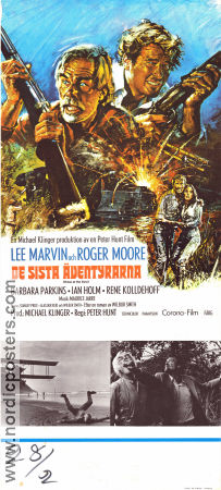 Shout at the Devil 1976 movie poster Roger Moore Lee Marvin Barbara Parkins Peter R Hunt