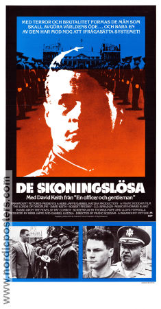 De skoningslösa 1983 poster David Keith Robert Prosky GD Spradlin Franc Roddam