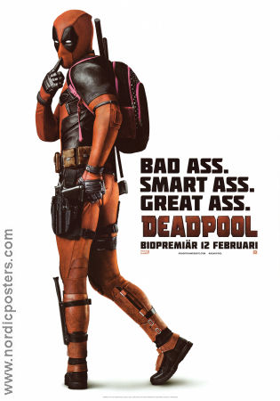 Deadpool 2016 movie poster Ryan Reynolds Morena Baccarin TJ Miller Tim Miller Find more: Marvel