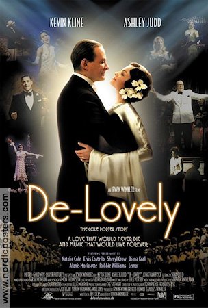 De-Lovely 2004 movie poster Kevin Kline Ashley Judd Jonathan Pryce Irwin Winkler