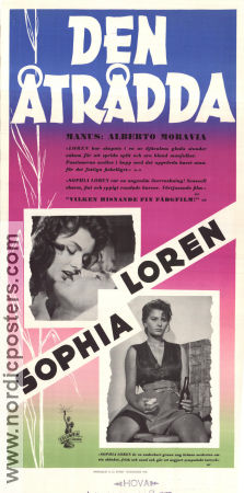 La donna del fiume 1954 poster Sophia Loren Mario Soldati