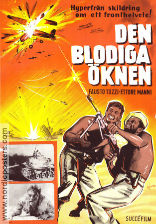 Divisione Folgore 1954 poster Fausto Tozzi Duilio Coletti