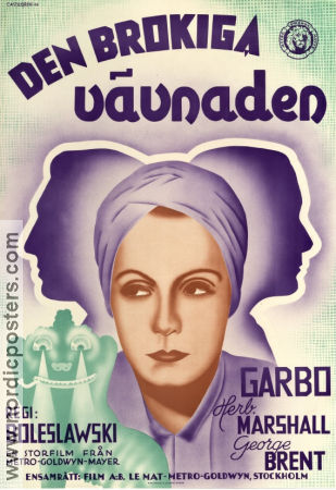 The Painted Veil 1934 movie poster Greta Garbo Herbert Marshall Richard Boleslawski