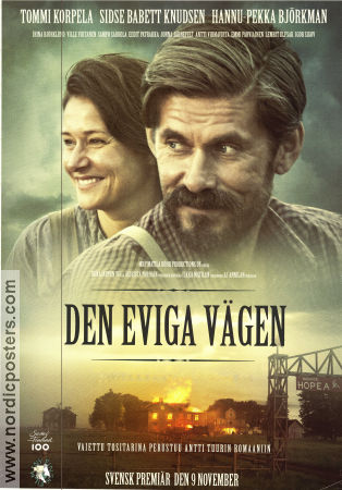 Den eviga vägen 2017 poster Tommi Korpela Sidse Babett Knudsen Hannu-Pekka Björkman Antti-Jussi Annila Finland