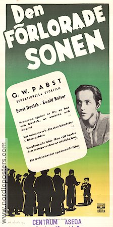 Der Prozess 1948 movie poster Ernst Deutsh GW Pabst