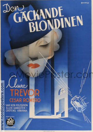 15 Maiden Lane 1936 movie poster Claire Trevor