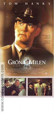 Den gröna milen 1999 poster Tom Hanks Michael Clarke Duncan Bonnie Hunt Frank Darabont Text: Stephen King