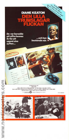 The Little Drummer Girl 1984 movie poster Diane Keaton Yorgo Voyagis Klaus Kinski George Roy Hill Writer: John Le Carré