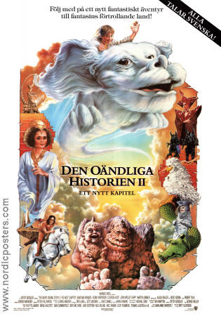 The NeverEnding Story II: The Next Chapter 1990 movie poster Jonathan Brandis Kenny Morrison Clarissa Burt George Miller