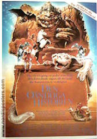 The NeverEnding Story 1984 movie poster Noah Hathaway Barret Oliver Tami Stronach Wolfgang Petersen Kids