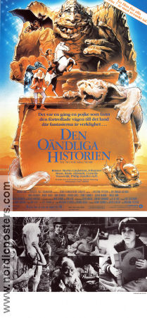 Den oändliga historien 1984 poster Noah Hathaway Barret Oliver Tami Stronach Wolfgang Petersen Barn