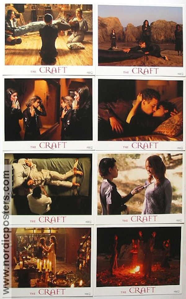 The Craft 1996 lobby card set Robin Tunney Fairuza Balk Neve Campbell Andrew Fleming