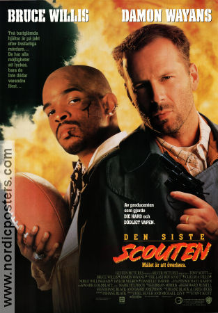 The Last Boy Scout 1991 poster Bruce Willis Tony Scott