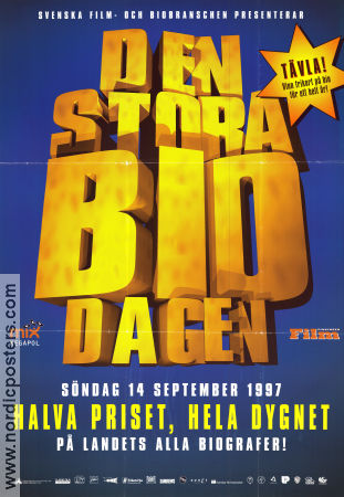 Den stora biodagen 1997 poster 