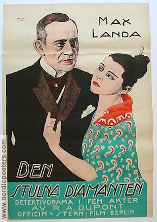 Die Japanerin 1920 movie poster Max Landa