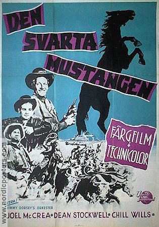 Carrie Drive 1952 movie poster Joel McCrea Horses