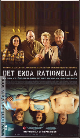 Det enda rationella 2009 movie poster Pernilla August Claes Ljungmark Stina Ekblad Jörgen Bergmark