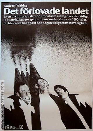 Ziemia obiecana 1977 movie poster Andrzej Wajda Country: Poland Artistic posters