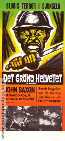 The Ravagers 1965 movie poster John Saxon Fernando Poe Jr Bronwyn FitzSimons Eddie Romero