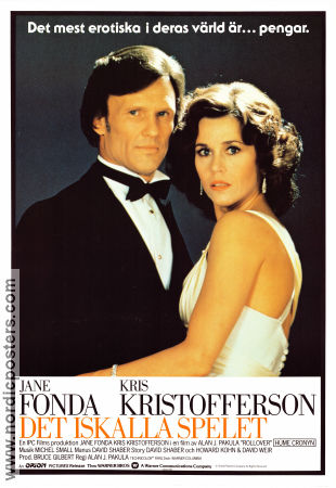 Det iskalla spelet 1981 poster Jane Fonda Kris Kristofferson Hume Cronyn Alan J Pakula