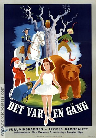 Det var en gång 1948 movie poster Thor Modéen