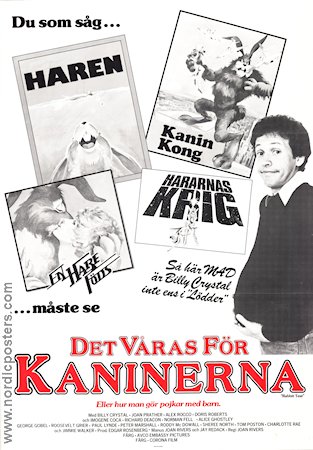 Det våras för kaninerna 1978 poster Billy Crystal Alex Rocco Joan Prather Joan Rivers