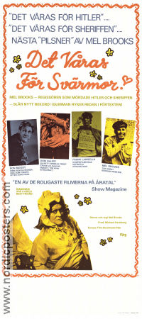 The Twelve Chairs 1970 movie poster Ron Moody Frank Langella Mel Brooks
