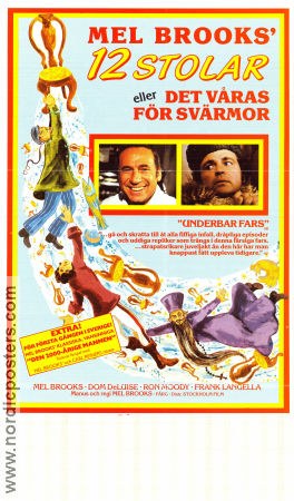 Det våras för svärmor 1970 poster Ron Moody Frank Langella Mel Brooks