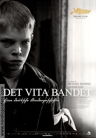 Das Weisse Band 2009 movie poster Christian Friedel Ernst Jacobi Leonie Benesch Michael Haneke Kids