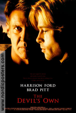 The Devil´s Own 1997 movie poster Harrison Ford Brad Pitt Alan J Pakula