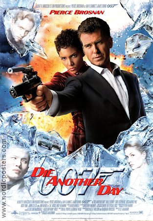 Die Another Day 2002 movie poster Pierce Brosnan Halle Berry Toby Stephens Lee Tamahori