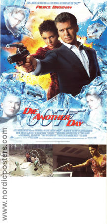 Die Another Day 2002 movie poster Pierce Brosnan Halle Berry Toby Stephens Lee Tamahori