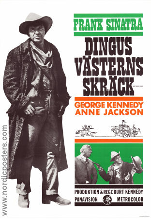 Dirty Dingus Magee 1970 poster Frank Sinatra Burt Kennedy