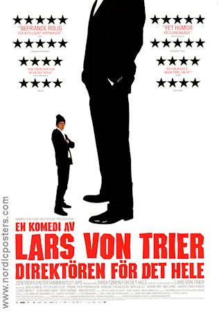 Direktören för det hele 2006 poster Jens Albinus Peter Gantzler Fridrik Thor Fridriksson Lars von Trier Danmark