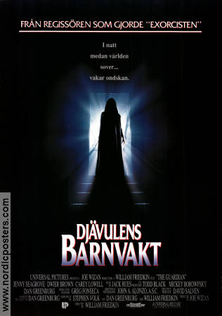 Djävulens barnvakt 1990 poster Jenny Seagrove Dwier Brown Carey Lowell William Friedkin Barn