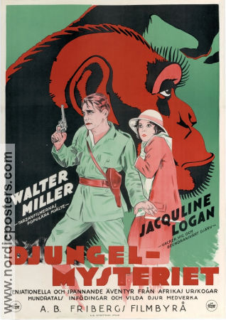 The King of the Kongo 1929 movie poster Jacqueline Logan Walter Miller Richard Thorpe