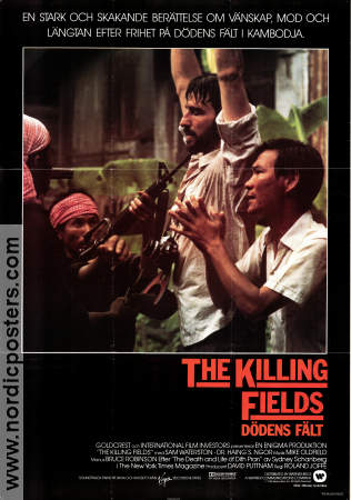 The Killing Fields 1984 movie poster Sam Waterston Haing S Ngor John Malkovich Roland Joffe Asia