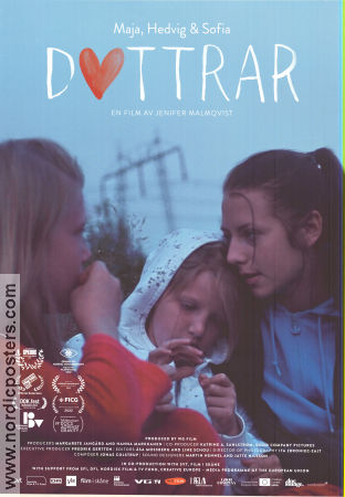 Döttrar 2022 movie poster Maja Hedvig Sofia Jenifer Malmqvist Documentaries