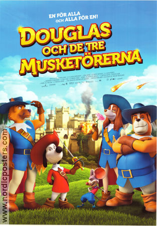 D´Artacan y los tres mosqueperros 2021 movie poster Miguel Angel Pérez Toni Garcia Animation Spain