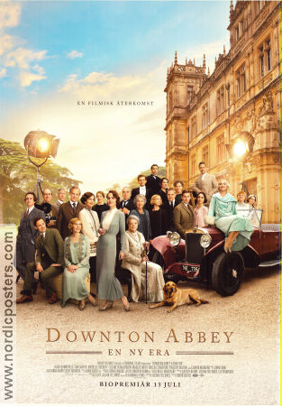 Downton Abbey: A New Era 2022 movie poster Hugh Bonneville Jim Carter Michelle Dockery Simon Curtis From TV