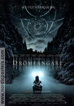 Drömfångare 2002 poster Morgan Freeman Lawrence Kasdan