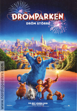 Wonder Park 2019 movie poster Sofia Mali Dylan Brown Animation