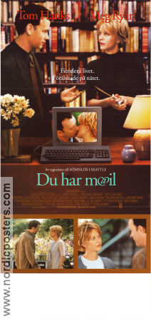 You´ve Got Mail 1998 movie poster Tom Hanks Meg Ryan Greg Kinnear Nora Ephron Romance